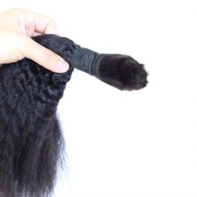 img 2 attached to Прямая бразильская насадка для наращивания кос
