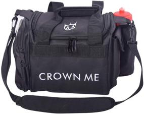 img 1 attached to 👑 CROWN ME Disc Golf Starter Set - Complete Disc Golf Kit with 6 Discs, 1 Marker, 1 Towel, and Starter Bag for Fairway Driving