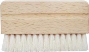 img 3 attached to 🎶 Musical Instrument Cleaning Brush: Natural Goat Hair with Oiled Beechwood Handle for Piano, Violin, Guitar, and Cello