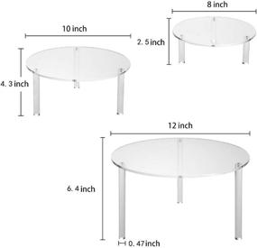 img 3 attached to Акриловые подставки для кексов Dessert