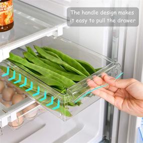 img 3 attached to KaryHome Organizer Refrigerator Organization Vegetable