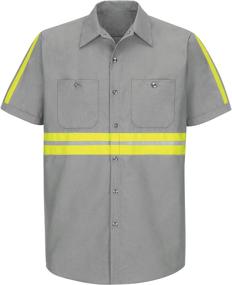 img 2 attached to 👕 Enhanced Visibility Red Kap Industrial Workwear Men's Clothing, T-Shirts & Tanks