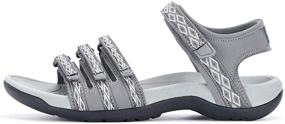 img 3 attached to 👣 Comfortable Women's Hiking Sandals by Viakix: Stylish and Supportive Women's Shoes