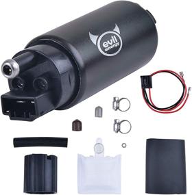 img 4 attached to 💪 Universal Black EFI 255LPH Electric Intank Fuel Pump High Flow Kit - EVIL ENERGY Upgrade for Efficient 43PSI Performance