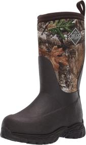 img 4 attached to 👢 Крепкие и надежные: детские зимние сапоги Muck Boot Rugged II