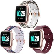 vicrior bands compatible with id205l smart watch cell phones & accessories logo