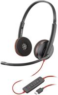 наушники plantronics blackwire usb c с проводом для мобильных телефонов и аксессуаров логотип