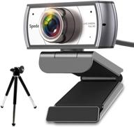 🎥 high definition 1080p webcam with microphone, tripod, and 120° wide angle lens – ideal for pc, laptop, mac, windows – full hd live streaming usb camera for video conferencing and online meetings logo