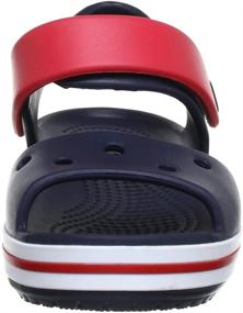 img 3 attached to Детские сандалии Crocs Crocband для мальчиков: стильные и удобные туфли для малышей