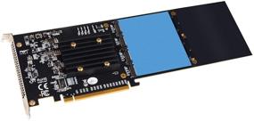 img 1 attached to 💪 Улучшенная карта SSD M.2 4x4 PCIe от Sonnet Fusion