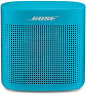 🔊 bose soundlink color ii аква-синий - всеобъемлющая портативная bluetooth колонка с микрофоном и беспроводным подключением. логотип