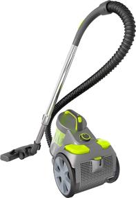 img 1 attached to 🧹 BLACK+DECKER Bagless Canister Multi-Cyclonic Vacuum Cleaner with Anti-Allergen HEPA Filter, Powerful 1,200 Watt Motor, Adjustable Suction, Large 3L Capacity, Multiple Attachments - Gray (BDXCAV217G)