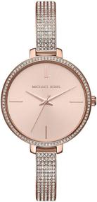 img 4 attached to ⌚ Женские кварцевые часы Michael Kors из нержавеющей стали для женщин