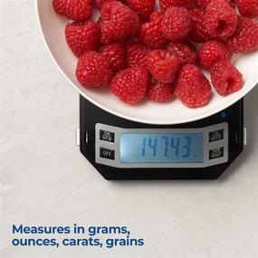 img 1 attached to 🔢 LB-501 Precision Digital Kitchen Weight Scale, Food Measuring Scale, 500g x 0.01g (Black)