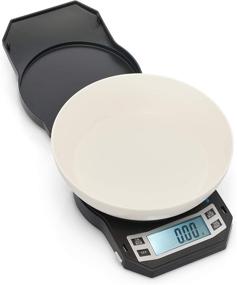 img 4 attached to 🔢 LB-501 Precision Digital Kitchen Weight Scale, Food Measuring Scale, 500g x 0.01g (Black)