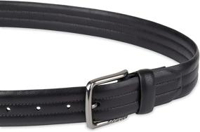 img 2 attached to 👨 Dockers Men's Black Leather Casual Belt: Timeless Style and Durability in Men's Accessories