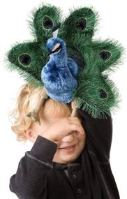 img 1 attached to 🦚 Folkmanis Mini Peacock Hand Puppet