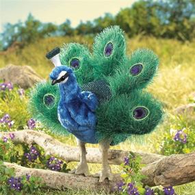 img 2 attached to 🦚 Folkmanis Mini Peacock Hand Puppet