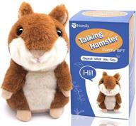🐹 interactive talking hamster: repeating animal sounds with electronic technology logo