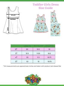 img 3 attached to 👗 Adorable Disney Moana Fit and Flare Dress for Toddler Girls - Exquisitely Soft