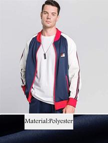 img 1 attached to FTCayanz Athletic Tracksuits Activewear Navy Men's Clothing