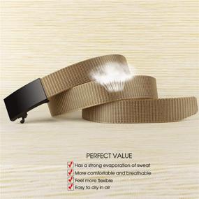 img 3 attached to Zheng Yun Webbing Invisible Automatic Men's Accessories