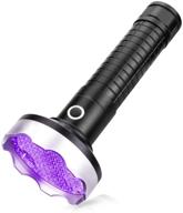 🔦 beike black light uv flashlight: 108 led 395nm ultraviolet blacklight detector for dog urine, scorpions, stains, bed bugs, and harmful fluorescence logo