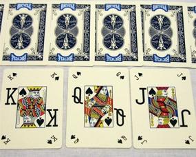 img 2 attached to 🃏 Enhance Your Poker Game with Poker Bicycle Pro Peek Playing Cards - 2 Decks!