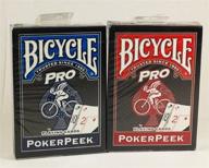 🃏 enhance your poker game with poker bicycle pro peek playing cards - 2 decks! логотип