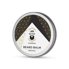 img 4 attached to 🧔 All-Natural Unscented Beard Balm - Tea Tree, Argan & Jojoba Oils Combo - Shape, Style, Soften & Condition Beards