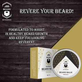 img 3 attached to 🧔 All-Natural Unscented Beard Balm - Tea Tree, Argan & Jojoba Oils Combo - Shape, Style, Soften & Condition Beards