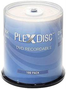 img 4 attached to 📀 PlexDisc DVD+R 4.7ГБ 16x Маркированный Записываемый Диск - 100 штук в Картонной Коробке (FFP) 63C-815-BX