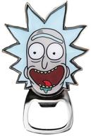 🍺 conveniently charged: rick and morty - rick magnetic bottle opener unleashed! логотип