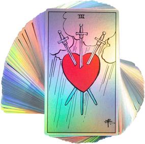 img 2 attached to 🌈 Beginners Holographic Rainbow Tarot by MagicSeer