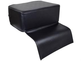 img 2 attached to 🪑 TMS Black Barber Beauty Salon Spa Equipment Styling Chair Chair Seat Cushion for Kids