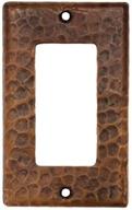 🔌 oil rubbed bronze copper ground fault/rocker gfi switch plate cover by premier copper products logo