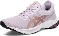 asics women's gel kumo running violet athletic shoes: performance and style combined logo