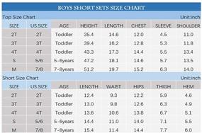 img 2 attached to Aimehonpe Toddler Clothes Shorts Outfits Boys' Clothing for Clothing Sets
