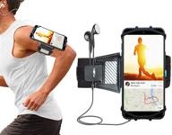 📱 lovphone 180° rotatable phone running armband for iphone 13/12/11, xr/xs/x, note 8/s8/s7 edge: sporty & secure phone holder armband logo