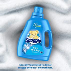 img 1 attached to 🌟 Snuggle Fresh Release Blue Sparkle Liquid Fabric Softener - 50 fl oz