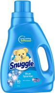 🌟 snuggle fresh release blue sparkle liquid fabric softener - 50 fl oz logo