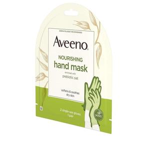 img 1 attached to Introducing Aveeno Moisturizing Hand Therapy Mask With Oat - Nourishing & Soothing Skincare for Dry Hands - 2 Ea, 2count