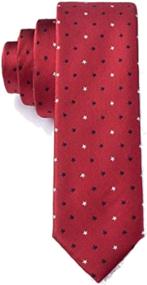 img 1 attached to Mens Patriotic Stars Extra Necktie