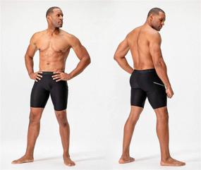 img 2 attached to 🩲 3 Pack of Compression Shorts Underwear for Men - DEVOPS
