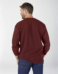 img 2 attached to 👕 Dickies Sleeve Heavyweight Henley X Large: Superior Comfort for Men's Clothing