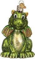 🐉 little dragon glass blown ornaments for christmas tree by old world christmas ornaments - enhance your holiday decor! логотип