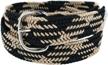 double mens braided belt multi men's accessories and belts logo