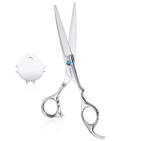 img 4 attached to 💇 Professional Barber Hairdressing Scissors - Aethland Japanese 9CR Stainless Steel Haircutting Shears (Grooming, Shaping, Trimming) for Men, Women, Pets - Home Salon Barber Haircut Kit, 6.5 Inch