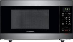 img 4 attached to 🔥 Высокопроизводительная микроволновая печь Frigidaire 1.4 куб. футов: стильный черный нержавеющая стальный дизайн для эффективного приготовления пищи.