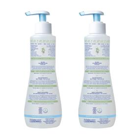 img 2 attached to 👶 Mustela Baby Cleansing Water: No-Rinse Micellar Water with Avocado & Aloe Vera for Baby's Face, Body & Diaper - Buy Now in Various Sizes - 1 or 2-Pack